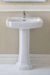 We install pedestal sinks.