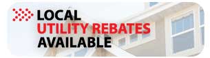 Qualifies for local rebates when those utilites are giving them out.
